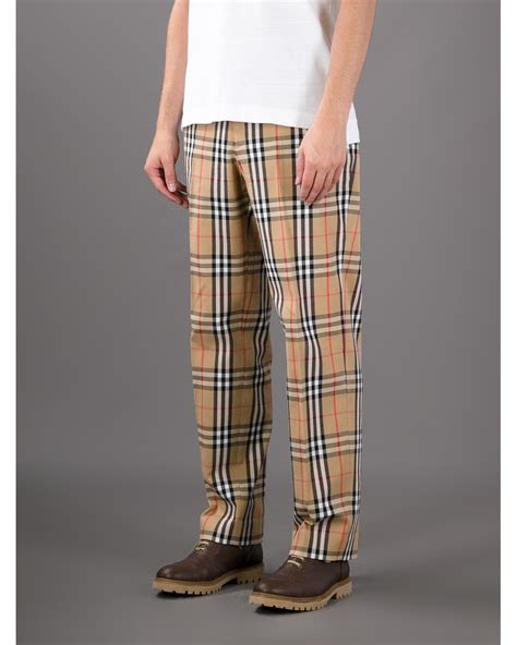 burberry trouser sizing|Burberry trousers for men.